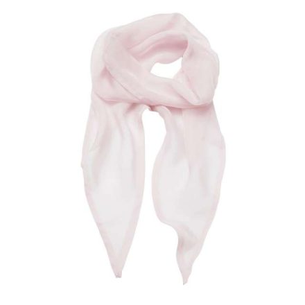 pr740pi-u   'COLOURS COLLECTION' PLAIN CHIFFON SCARF