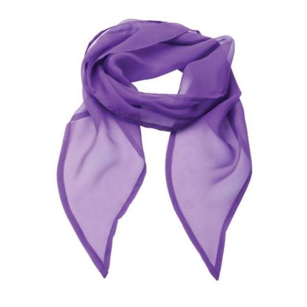 pr740rvi-u   'COLOURS COLLECTION' PLAIN CHIFFON SCARF