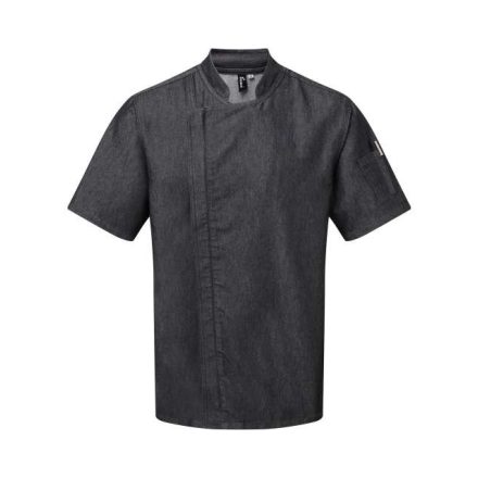 pr906bld-s   CHEF'S ZIP-CLOSE SHORT SLEEVE JACKET