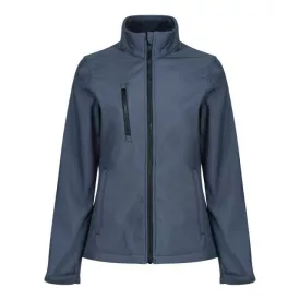   retra613sg/bl-10   WOMEN'S ABLAZE 3 LAYER PRINTABLE SOFTSHELL JACKET