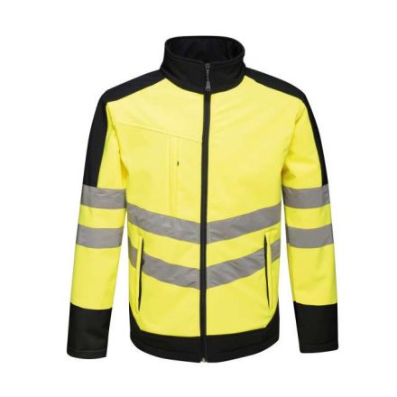 retra625ye/nv-2xl   HI-VIS PRO 3 LAYER SOFTSHELL