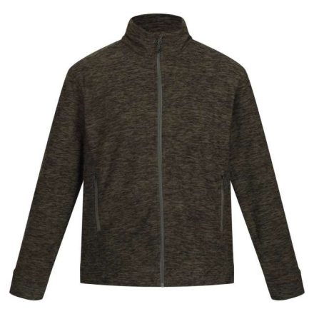 retrf603dkm-2xl   THORNLY MEN - FULL ZIP MARL FLEECE