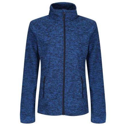 retrf604nvm-s   THORNLY WOMEN - FULL ZIP MARL FLEECE