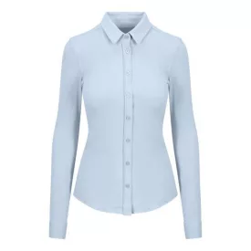 sd047blu-xs   ANNA KNITTED SHIRT