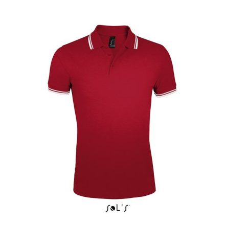 so00577re/wh-2xl   SOL'S PASADENA MEN - POLO SHIRT