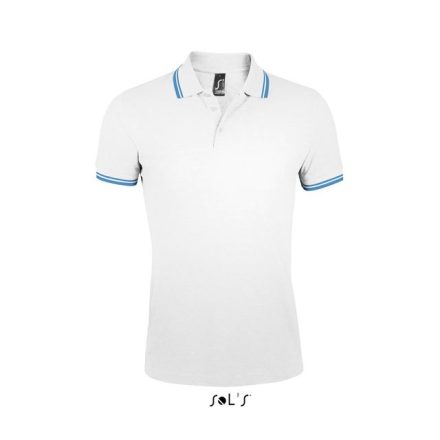 so00577wh/nv-3xl   SOL'S PASADENA MEN - POLO SHIRT