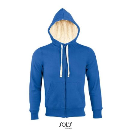 so00584ro-l   SOL'S SHERPA - UNISEX ZIPPED JACKET WITH "SHERPA" LINING