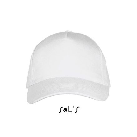 so00594wh/fn-u   SOL'S LONG BEACH - 5 PANEL CAP