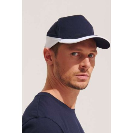 so00595go/re-u   SOL'S BOOSTER - 5 PANEL CONTRASTED CAP