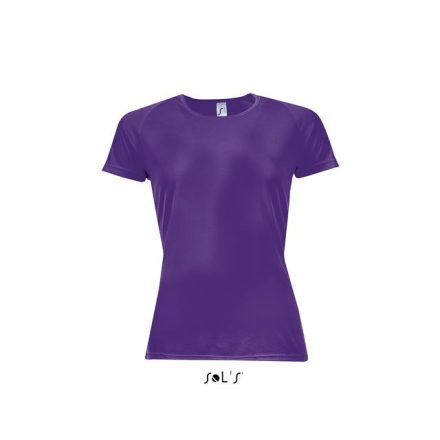 so01159dpu-2xl   SOL'S SPORTY WOMEN - RAGLAN-SLEEVED T-SHIRT