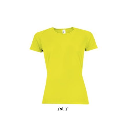 so01159ney-2xl   SOL'S SPORTY WOMEN - RAGLAN-SLEEVED T-SHIRT