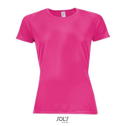 so01159npi2-2xl   SOL'S SPORTY WOMEN - RAGLAN-SLEEVED T-SHIRT