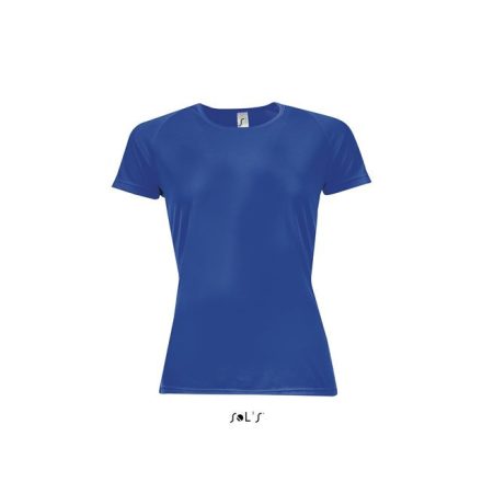 so01159ro-xs   SOL'S SPORTY WOMEN - RAGLAN-SLEEVED T-SHIRT