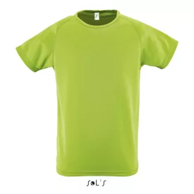   so01166ag-8a   SOL'S SPORTY KIDS - RAGLAN-SLEEVED T-SHIRT