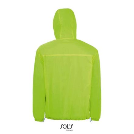 so01171nel/ro-2xl   SOL'S SKATE - UNISEX LINED WINDBREAKER