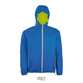   so01171ro/neg-xs   SOL'S SKATE - UNISEX LINED WINDBREAKER