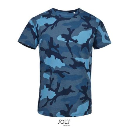 so01188cmo-2xl   SOL'S CAMO MEN -KÖRNYAKÚ PÓLÓ