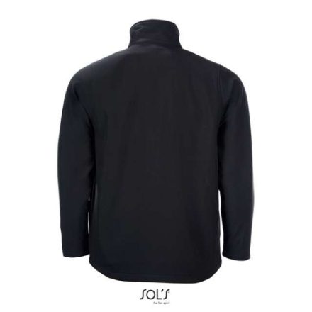 so01195bl-2xl   SOL'S RACE MEN - SOFTSHELL ZIP JACKET