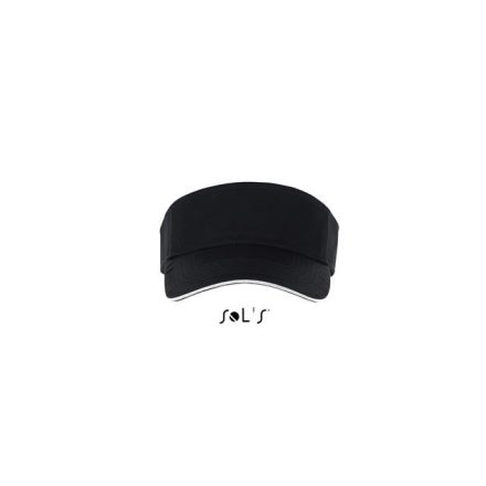 so01196bl/wh-u   SOL'S ACE - UNISEX VISOR