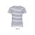 so01400wh/nv-8a SOL'S MILES KIDS - ROUND NECK STRIPED T-SHIRT