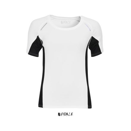 so01415wh-2xl   SOL'S SYDNEY WOMEN - SHORT SLEEVE RUNNING T-SHIRT