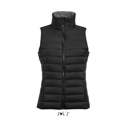 so01437bl-2xl   SOL'S WAVE WOMEN - LIGHTWEIGHT BODYWARMER