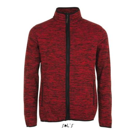 so01652re/bl-3xl   SOL'S TURBO - KNITTED FLEECE JACKET