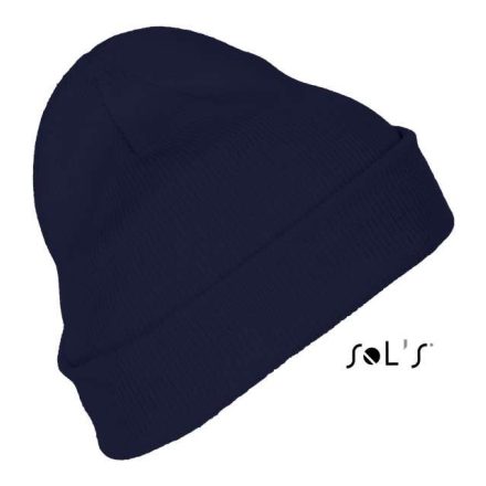 so01664fn-u   SOL'S PITTSBURGH - SOLID-COLOUR BEANIE WITH CUFFED DESIGN