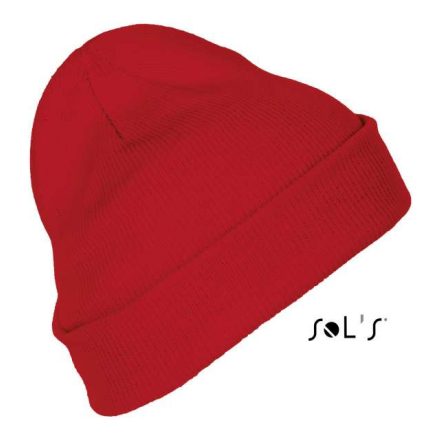 so01664re-u   SOL'S PITTSBURGH - SOLID-COLOUR BEANIE WITH CUFFED DESIGN