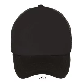 so01668bl-u   SOL'S BUBBLE - FIVE PANEL MESH CAP
