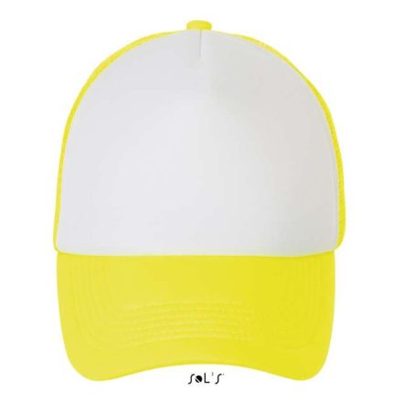 so01668wh/ney-u   SOL'S BUBBLE - FIVE PANEL MESH CAP