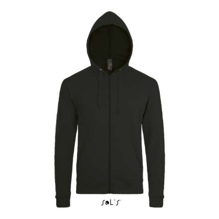 so01714bl-l   SOL'S STONE - UNISEX ZIP HOODIE