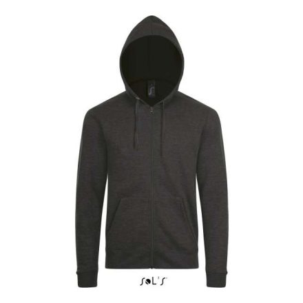 so01714chme-2xl   SOL'S STONE - UNISEX ZIP HOODIE