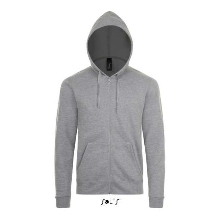 so01714gm-l   SOL'S STONE - UNISEX ZIP HOODIE