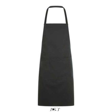 so01744dg-u   SOL'S GRAMERCY - LONG APRON WITH POCKET