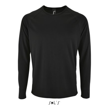 so02071bl-3xl   SOL'S SPORTY LSL MEN - LONG-SLEEVE SPORTS T-SHIRT