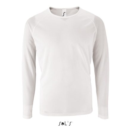 so02071wh-2xl   SOL'S SPORTY LSL MEN - LONG-SLEEVE SPORTS T-SHIRT