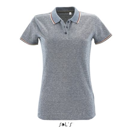 so02082hlje-2xl   SOL'S PANAME WOMEN - HEATHER POLO SHIRT