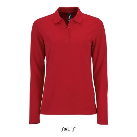 so02083re-2xl   SOL'S PERFECT LSL WOMEN - LONG-SLEEVE PIQUÉ POLO SHIRT