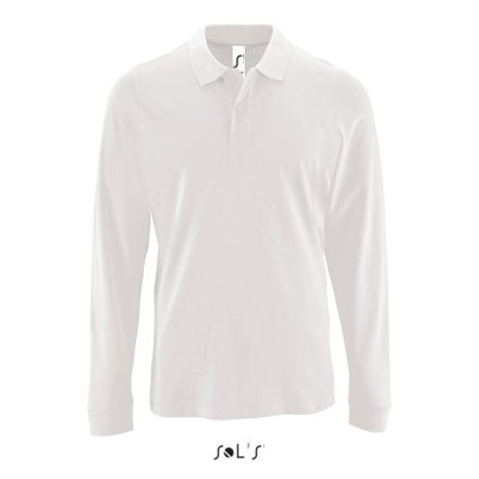 so02087wh-2xl   SOL'S PERFECT LSL MEN - LONG-SLEEVE PIQUÉ POLO SHIRT