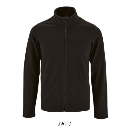 so02093bl-2xl   SOL'S NORMAN MEN - PLAIN FLEECE JACKET