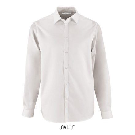 so02102wh-l   SOL'S BRODY MEN - HERRINGBONE SHIRT