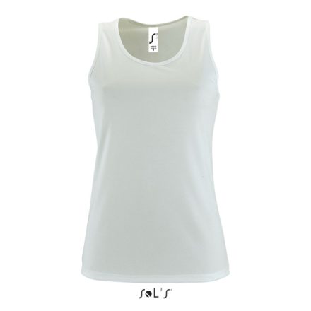 so02117wh-m   SOL'S SPORTY TT WOMEN - SPORTS TANK TOP