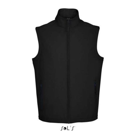 so02887bl-3xl   SOL'S RACE BW MEN - SOFTSHELL BODYWARMER