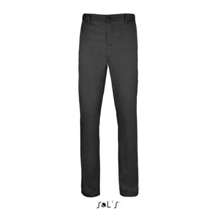 so02917bl-38   SOL'S JARED MEN - SATIN STRETCH TROUSERS