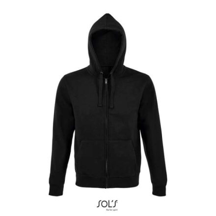 so03105bl-l   SOL'S SPIKE MEN - ZIP HOODIE