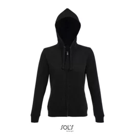 so03106bl-m   SOL'S SPIKE WOMEN - ZIP HOODIE
