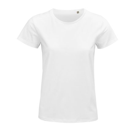 so03579wh-2xl   SOL'S PIONEER WOMEN - ROUND-NECK FITTED JERSEY T-SHIRT