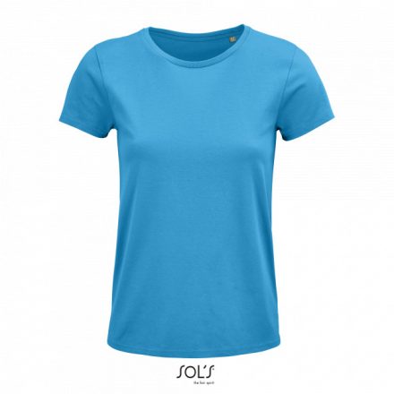 so03581aq-2xl   SOL'S CRUSADER WOMEN - ROUND-NECK FITTED JERSEY T-SHIRT