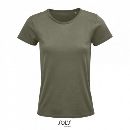 so03581kh-2xl   SOL'S CRUSADER WOMEN - ROUND-NECK FITTED JERSEY T-SHIRT